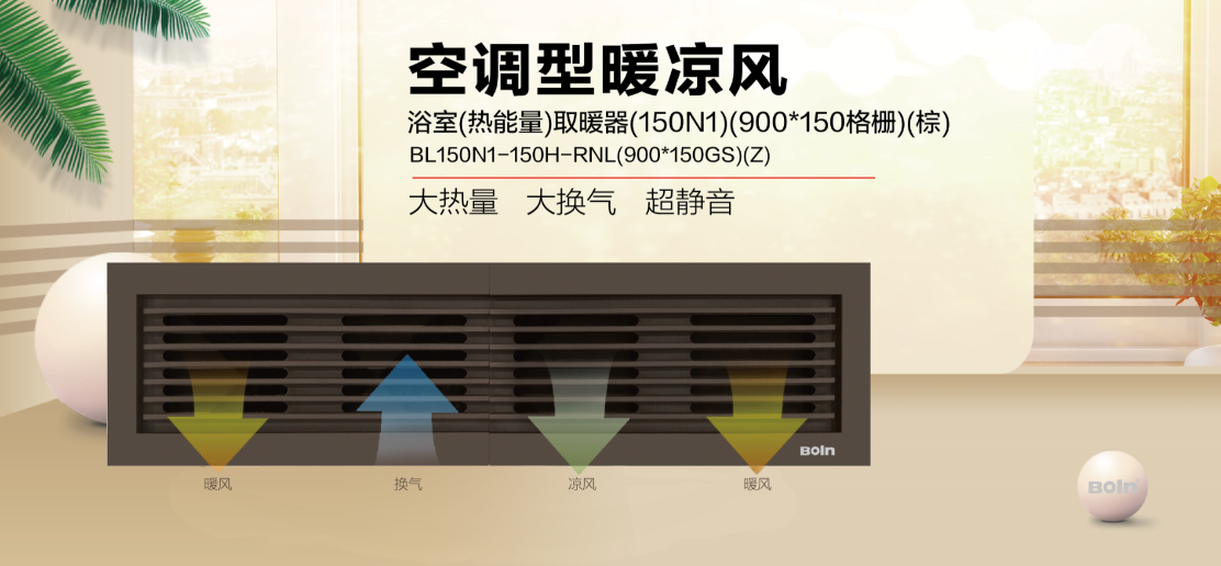 空調(diào)型暖涼風(fēng)（廚衛(wèi)專用）新品上市 | 寶蘭